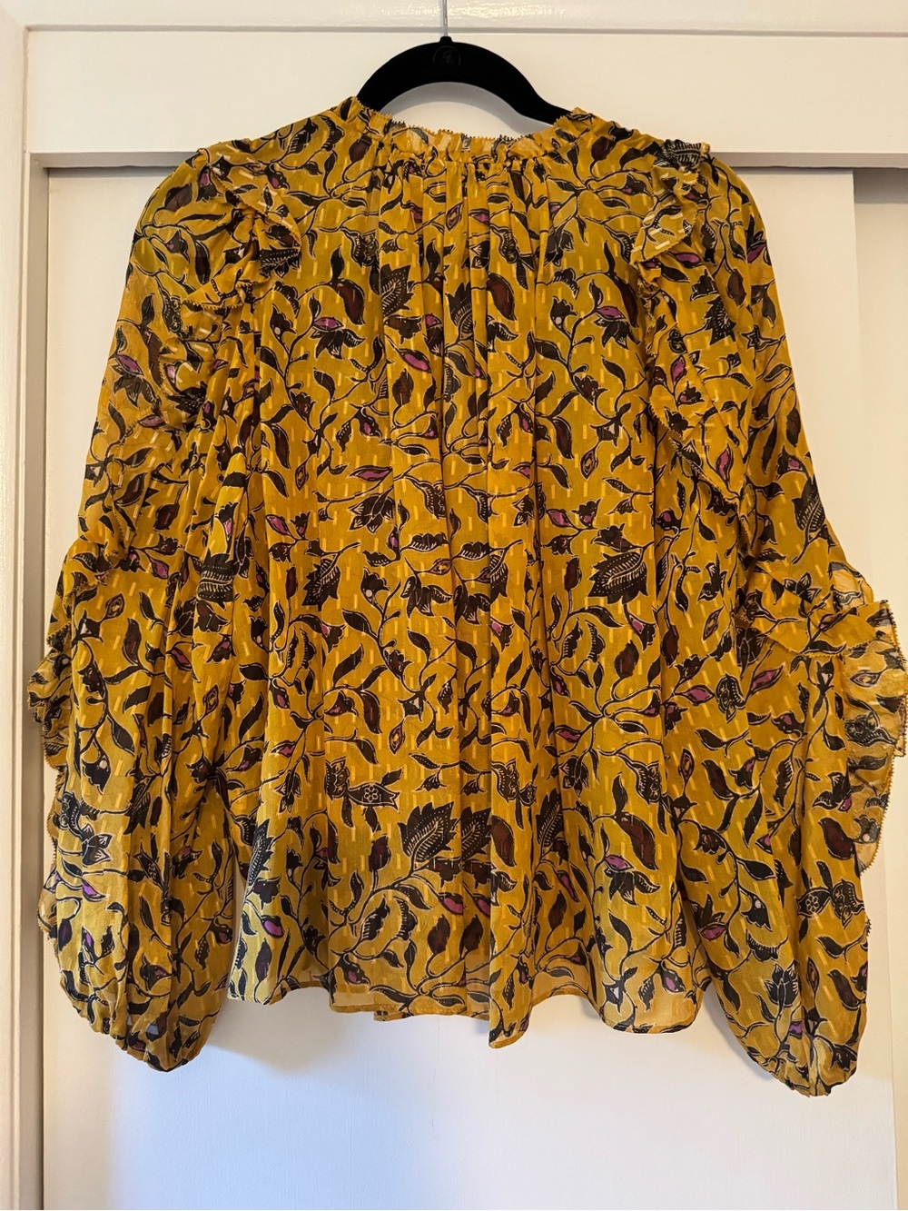 Ulla Johnson Floral Blouse - Picture 2 of 3